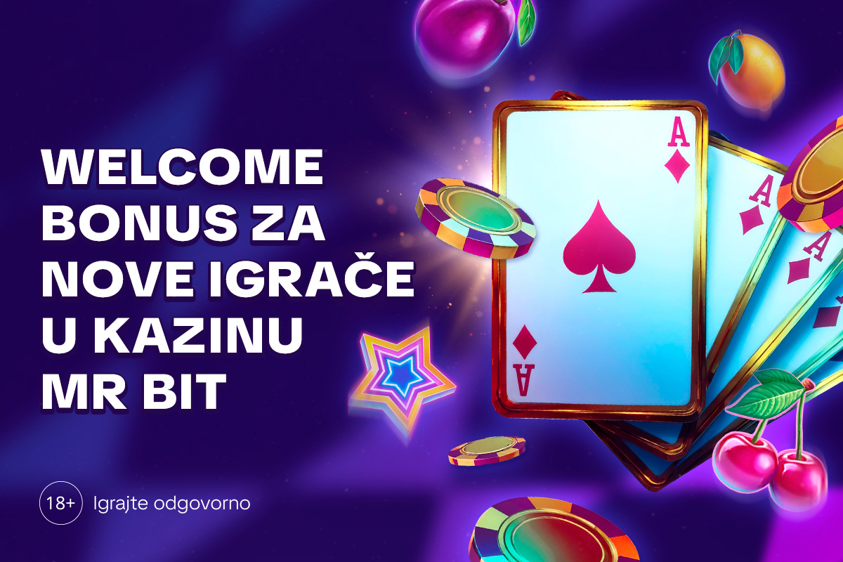 Welcome Bonus za nove igrače u kazinu Mr Bit